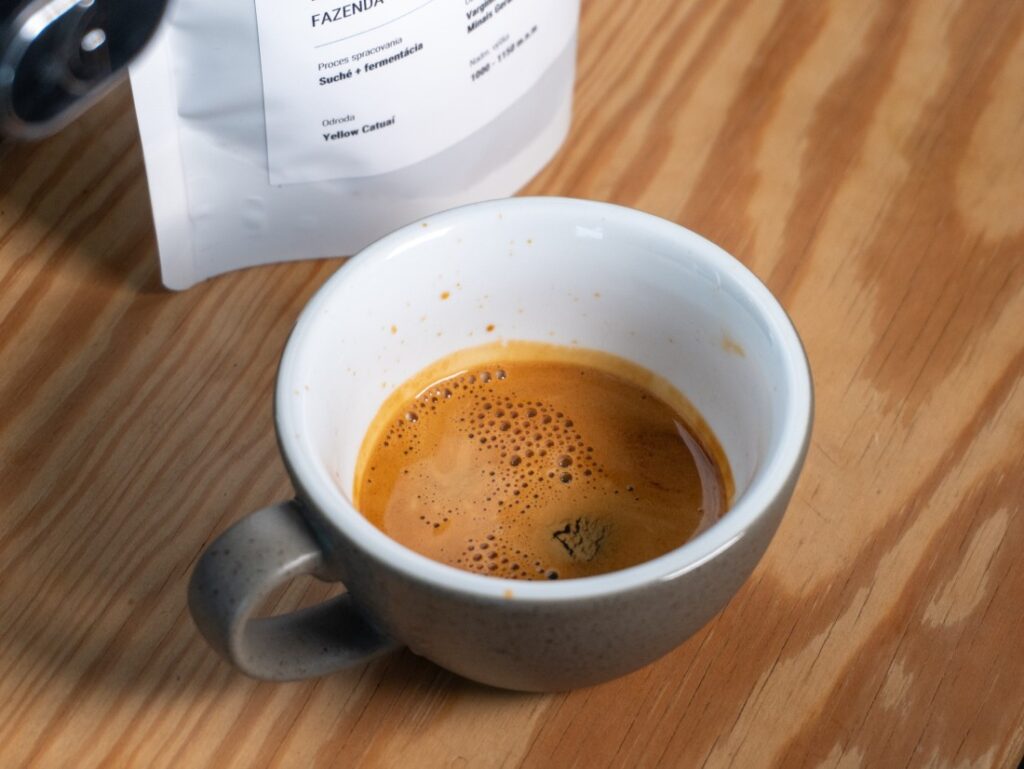 Brasil Fazenda Campestre – hotové espresso