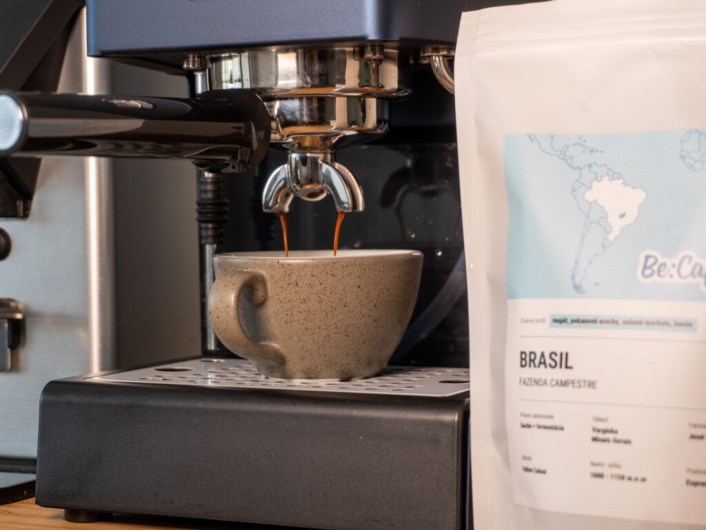 Brasil Fazenda Campestre – příprava espressa