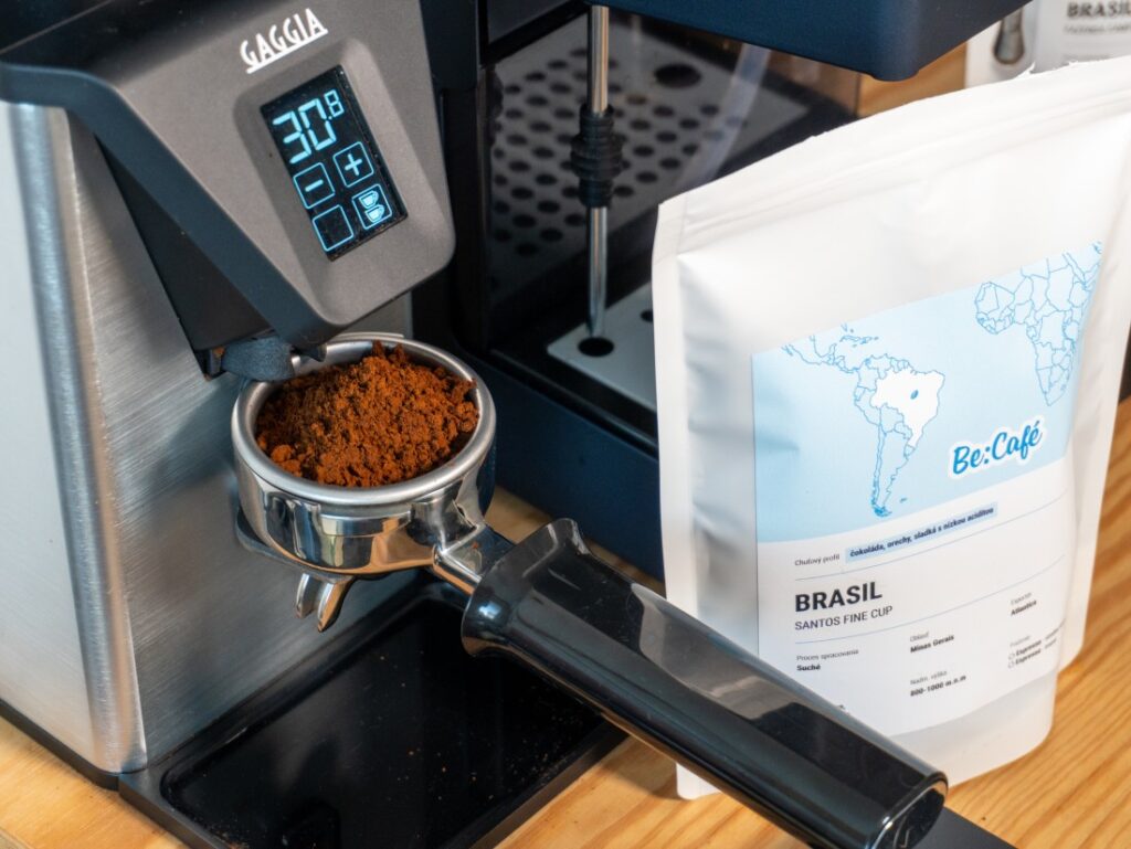 Brasil Santos Fine Cup – mletí kávy