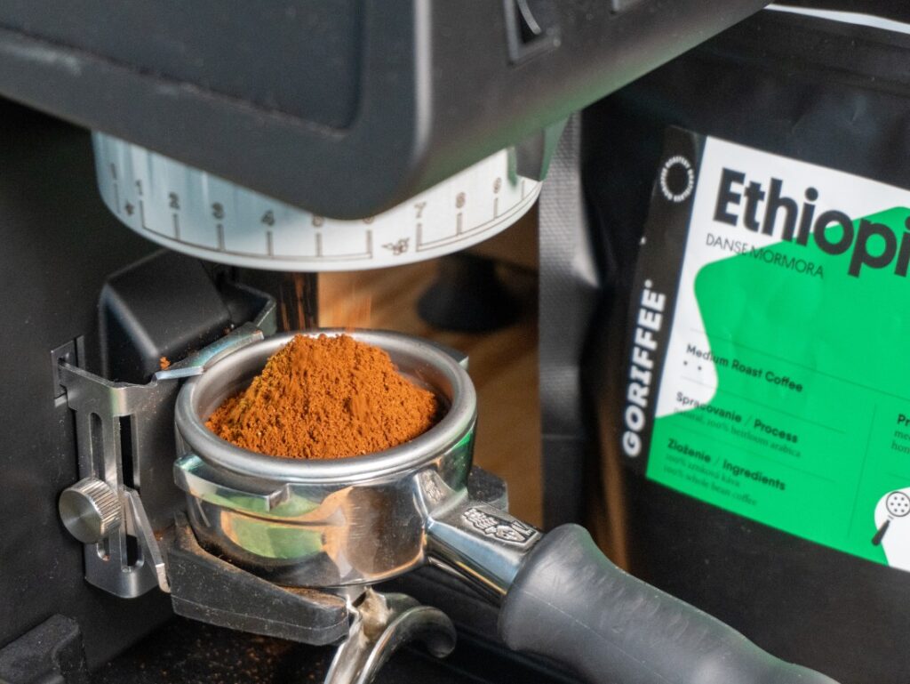 Ethiopia Danse Mormora od Goriffee – mletí kávy
