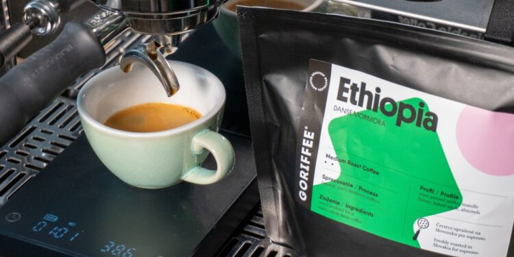 ako chutí ideálne espresso - Ethiopia Danse Mormora od Goriffee