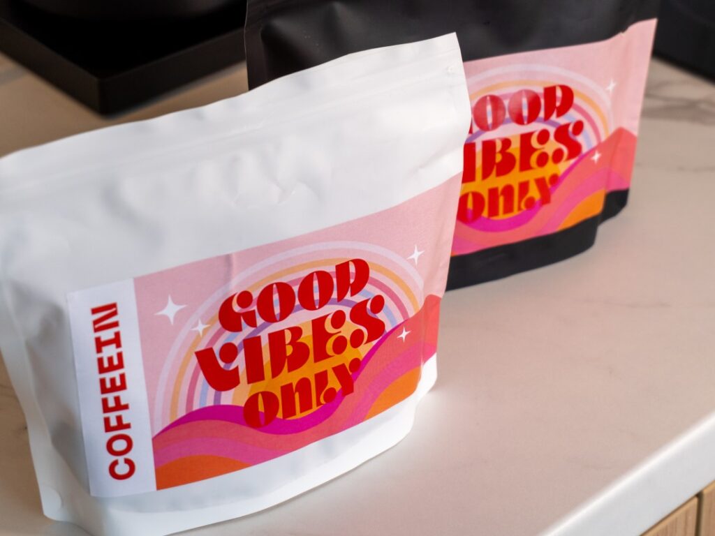Good Vibes Only od COFFEEIN – obaly