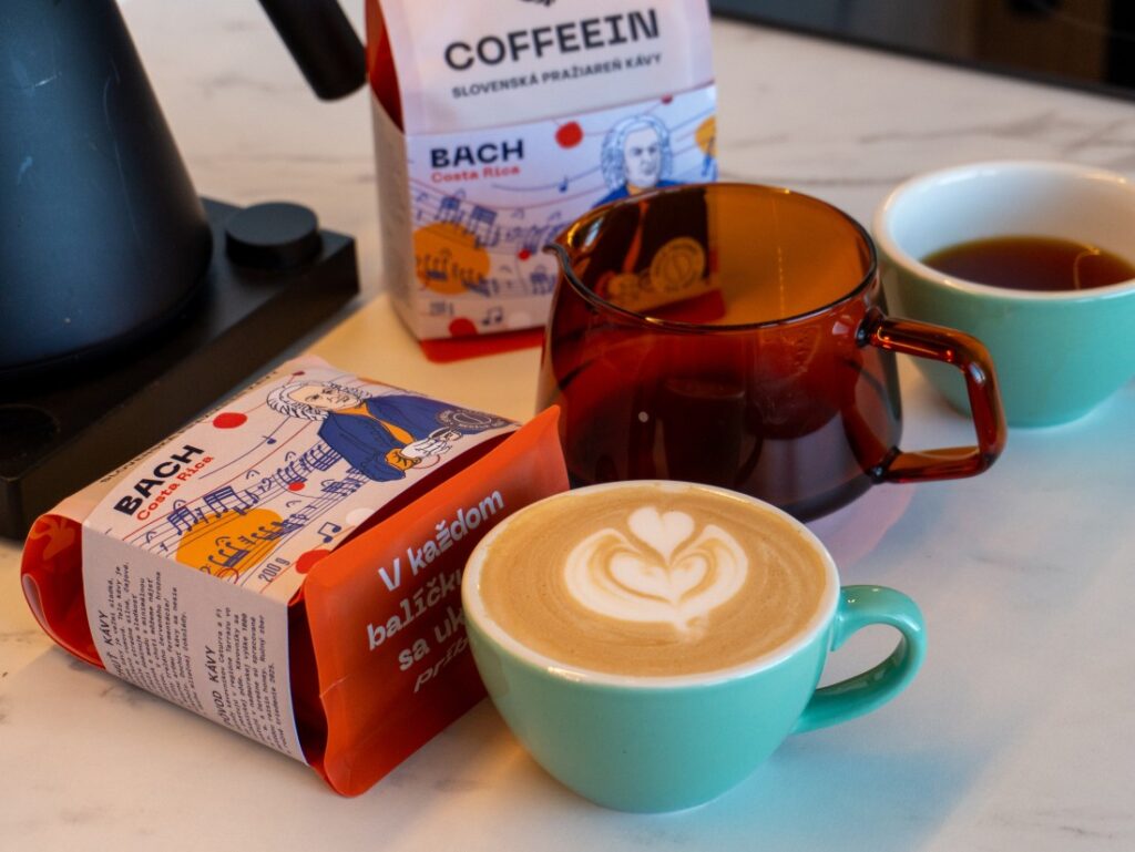 COFFEEIN Costa Rica Canet Bach – cappuccino a filtrovaná káva