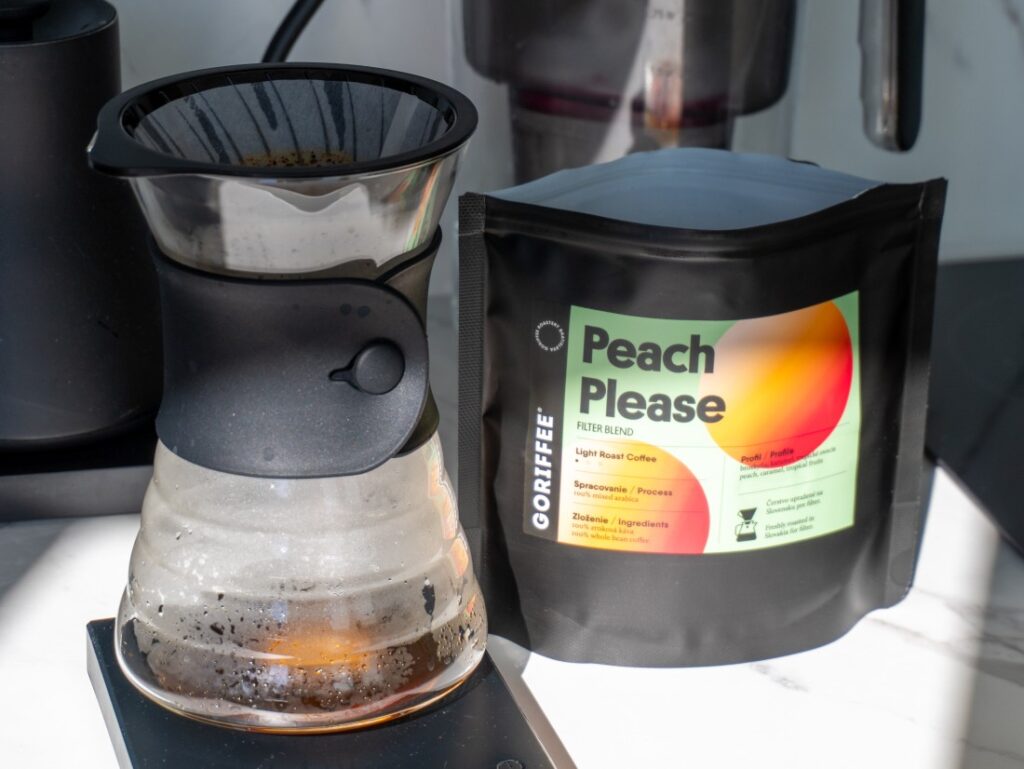 Peach Please od Goriffee – příprava
