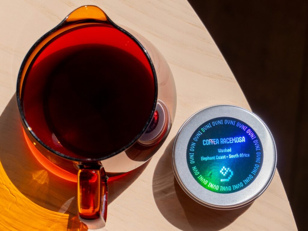 Coffea Racemosa od Ovni – filtrovaná káva