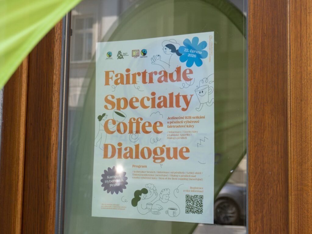 Fairtrade Specialty Coffee Dialogue Praha 2026 - plakát