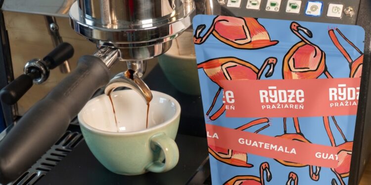 Guatemala od Rýdze - príprava espressa