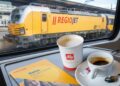 RegioJet - test kávy Illy