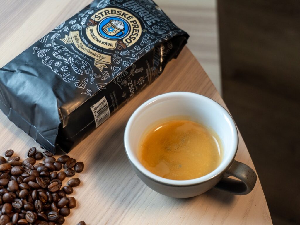 Štrbské Presso Unique Brown – espresso