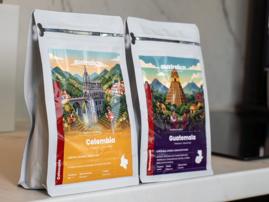 Australian Coffee Company - Kolumbia Supremo a Guatemala Huehuetenango