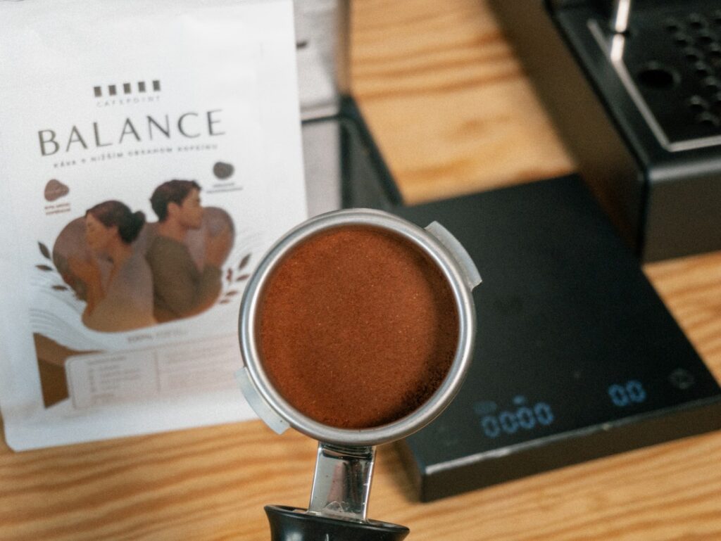 Cafepoint Balance – utampovaná káva