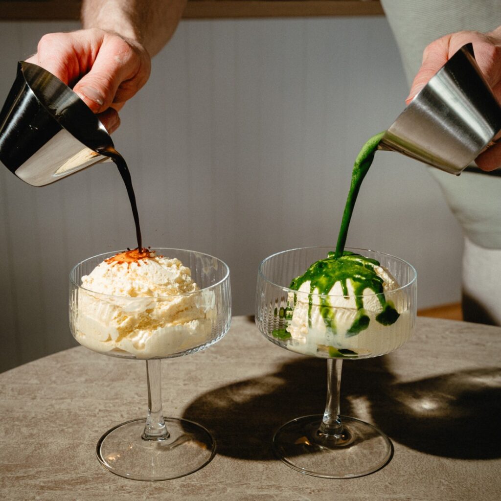 kavárna Výběrovka – Vráble – zmrzlinové speciality