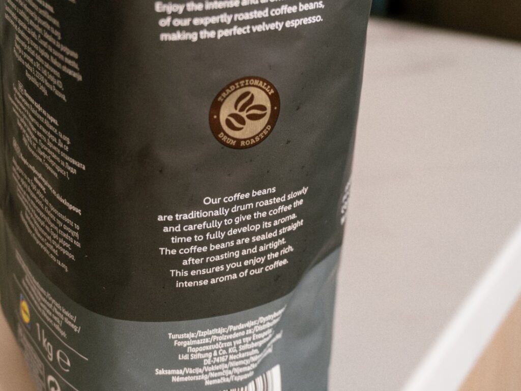 Bellarom Espresso Extra Dark Roast - pražení v bubnové pražičce