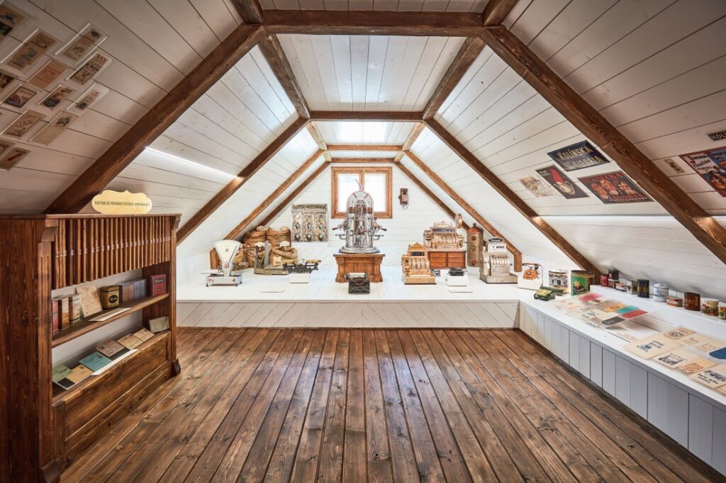 Muzeum kávy Oravakafe - Krušetnica - interiér
