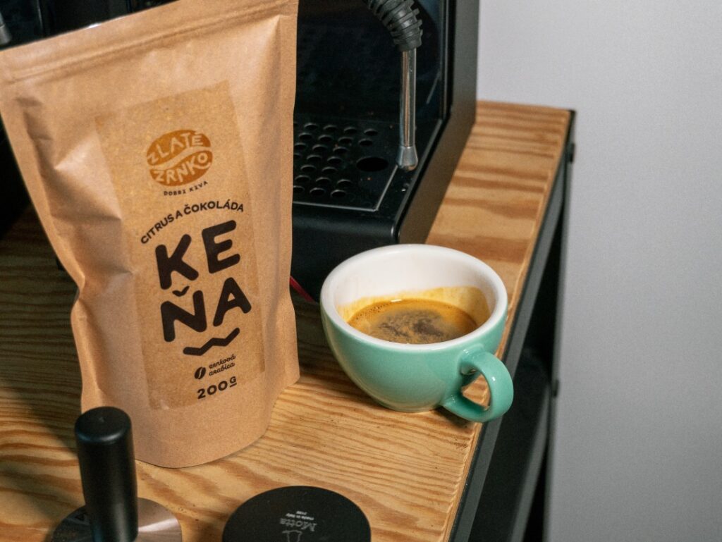 Zlaté Zrnko – Keňa – espresso