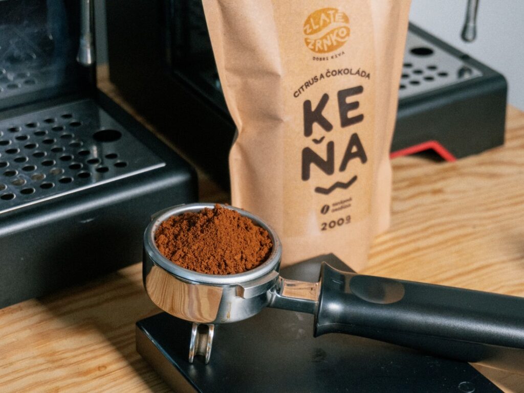 Zlaté Zrnko – Keňa – mletá káva