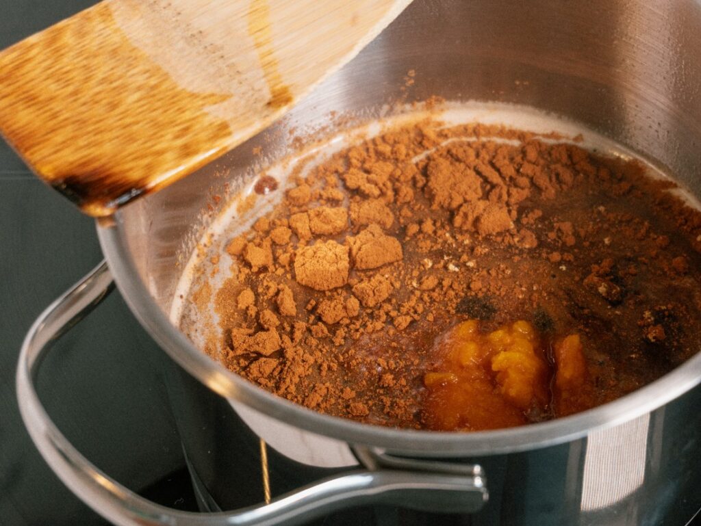 příprava domácího Pumpkin Spice sirupu