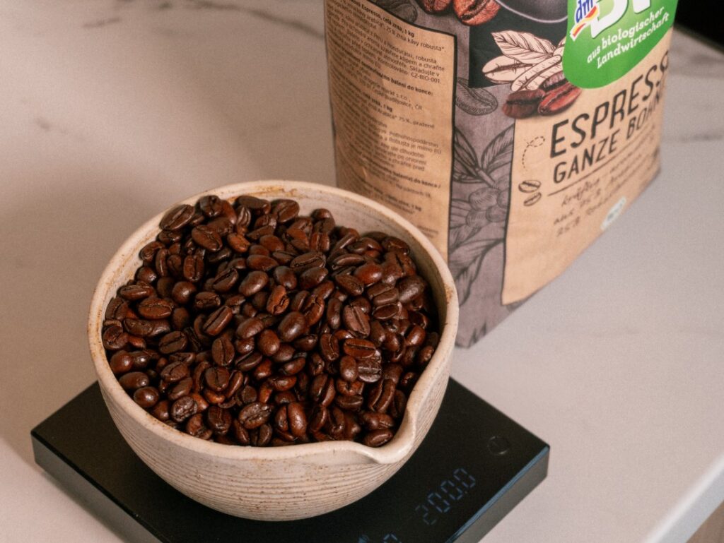 DM Bio Espresso – detail zrn