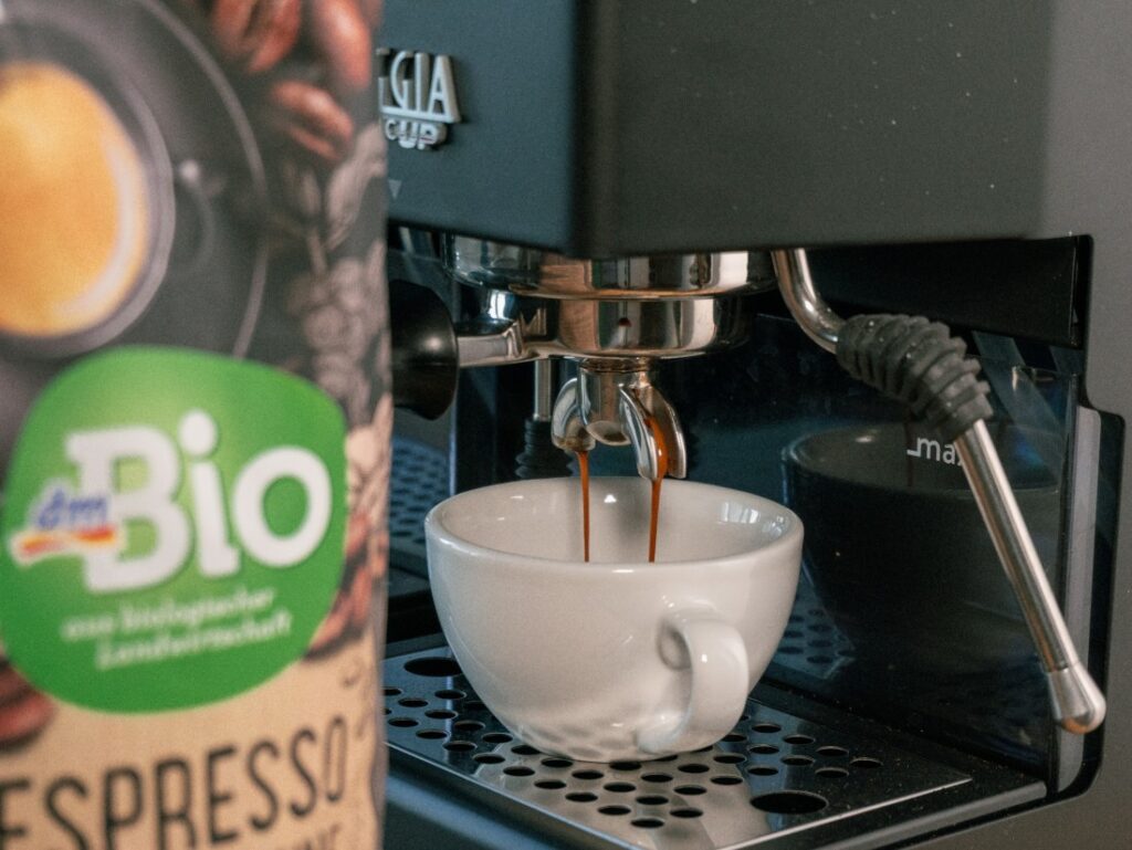 DM Bio Espresso – příprava espressa
