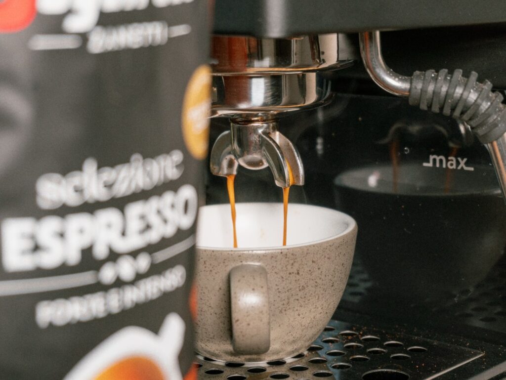 Segafredo Selezione Espresso - příprava espressa
